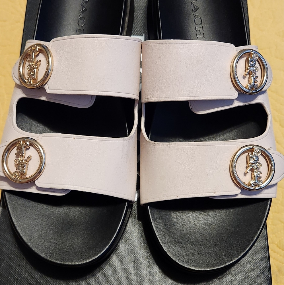 Coach Gable Double Strap Sandal